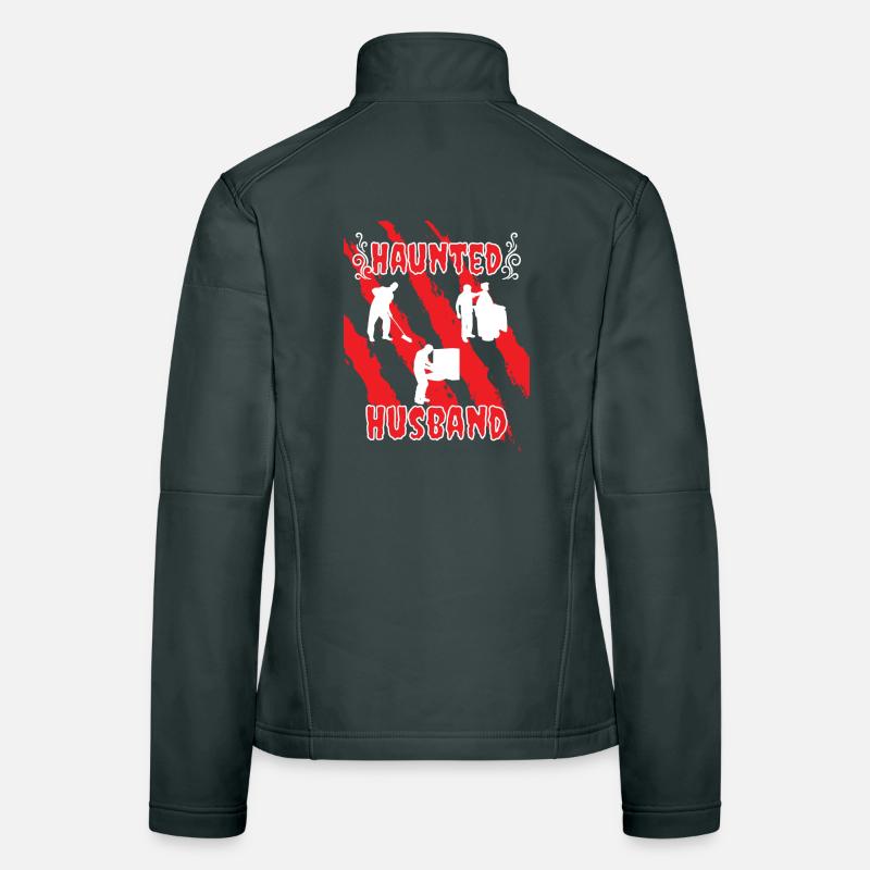 Husband Haunted Frauen Softshelljacke