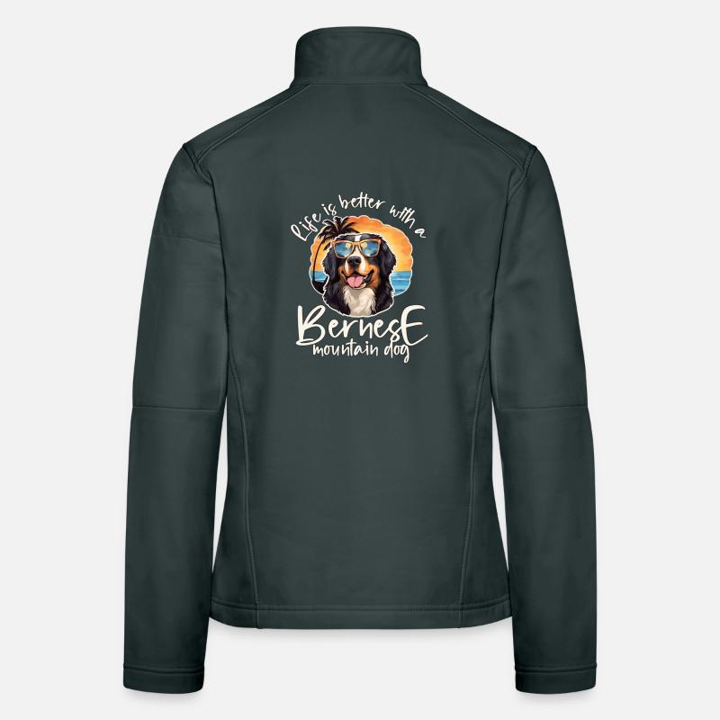 Bouvier bernois Veste en tissu softshell Femme