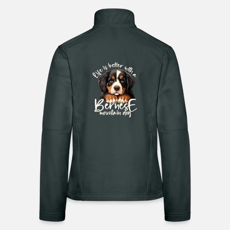 Bouvier bernois Veste en tissu softshell Femme