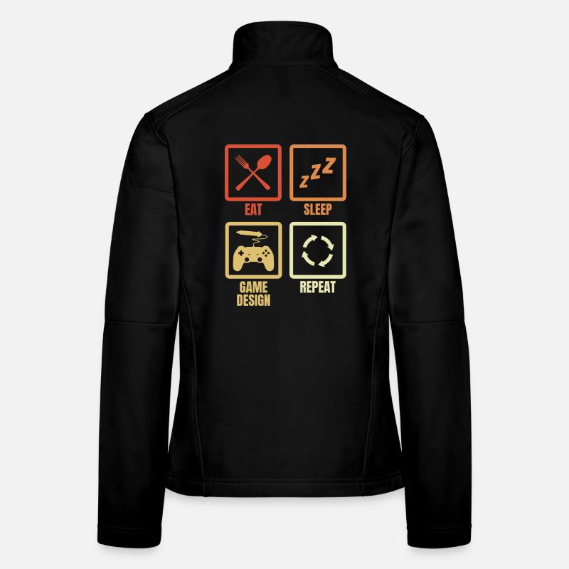 Game Designer Schedule Women's Softshell Jacket
