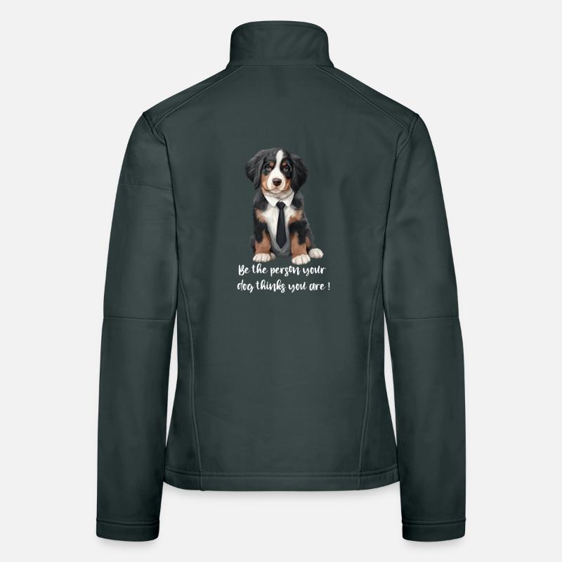 Bernese mountain dog Women's Softshell Jacket