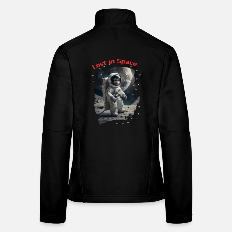 Lost in Space - Affe als Astronaut Frauen Softshelljacke