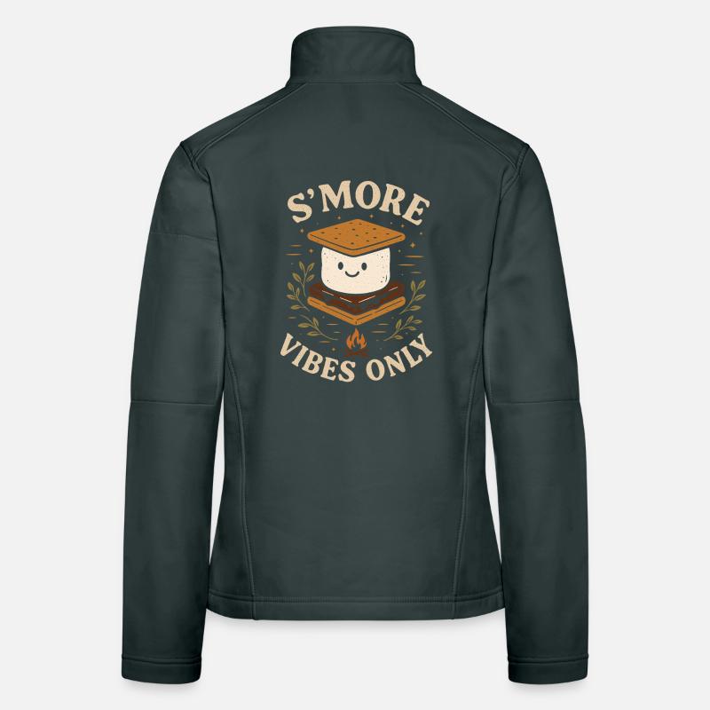 S'more Vibes Only - Campfire Pure Atmosphere Women's Softshell Jacket