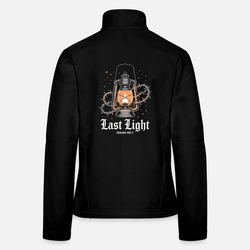 Vintage Lantern Christian Women's Softshell Jacket