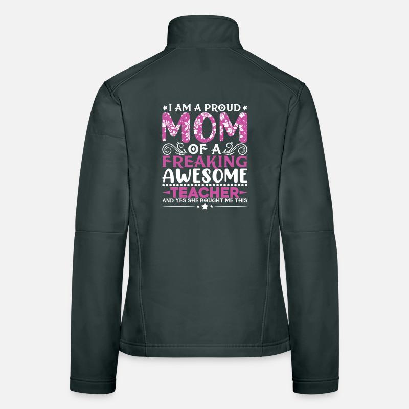 Stolze Lehrerinnen Botschaft  Frauen Softshelljacke