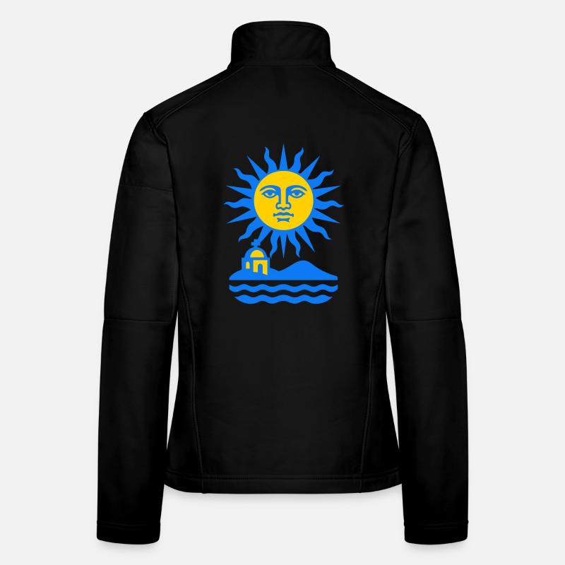 Greece Sun Art Women's Softshell Jacket