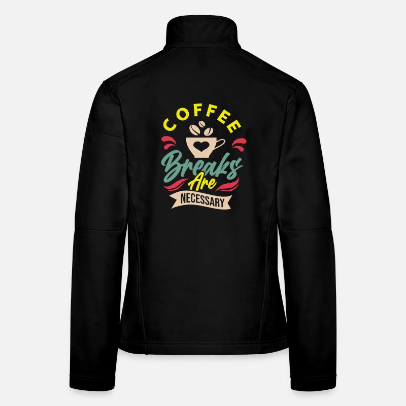Coffee Break Frauen Softshelljacke