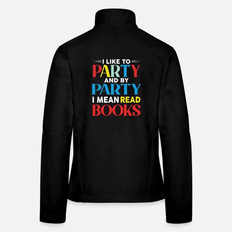 Coloration Typo Design Veste en tissu softshell Femme