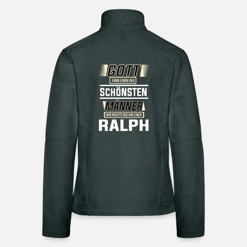 Ralph the Most Beautiful Man Shaped by God Design Women's Softshell Jacket