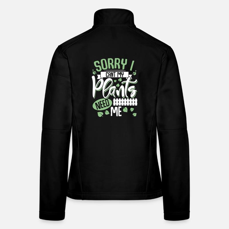 Garten Schrebergarten Frauen Softshelljacke