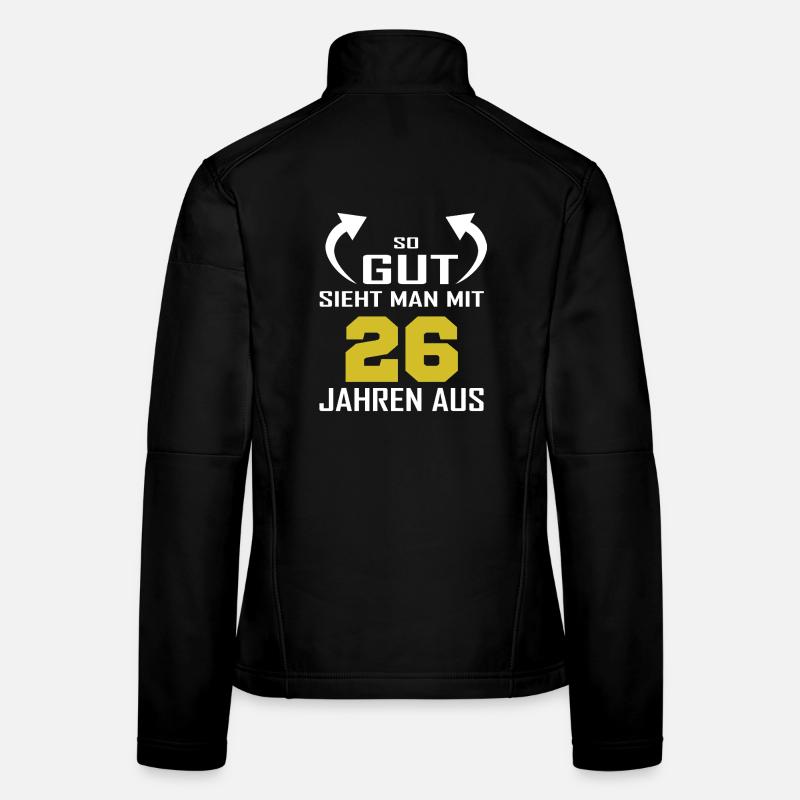 So gut sieht man mit 26 aus Frauen Softshelljacke