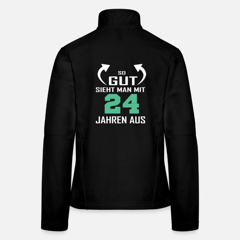 So gut sieht man mit 24 aus Frauen Softshelljacke