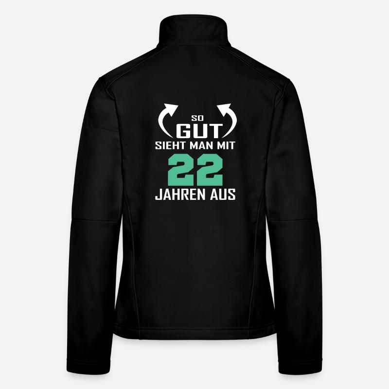 So gut sieht man mit 22 aus Frauen Softshelljacke