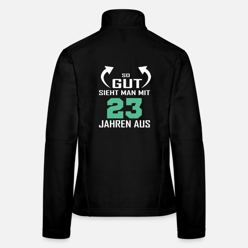 So gut sieht man mit 23 aus Frauen Softshelljacke