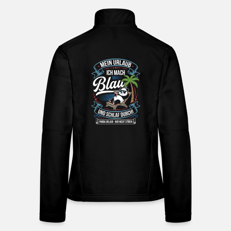 Blue Holiday : Dormir et se détendre Veste en tissu softshell Femme