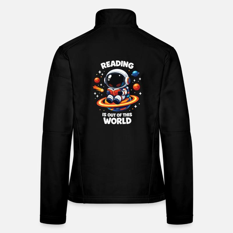 La lecture, c’est hors de ce monde Veste en tissu softshell Femme