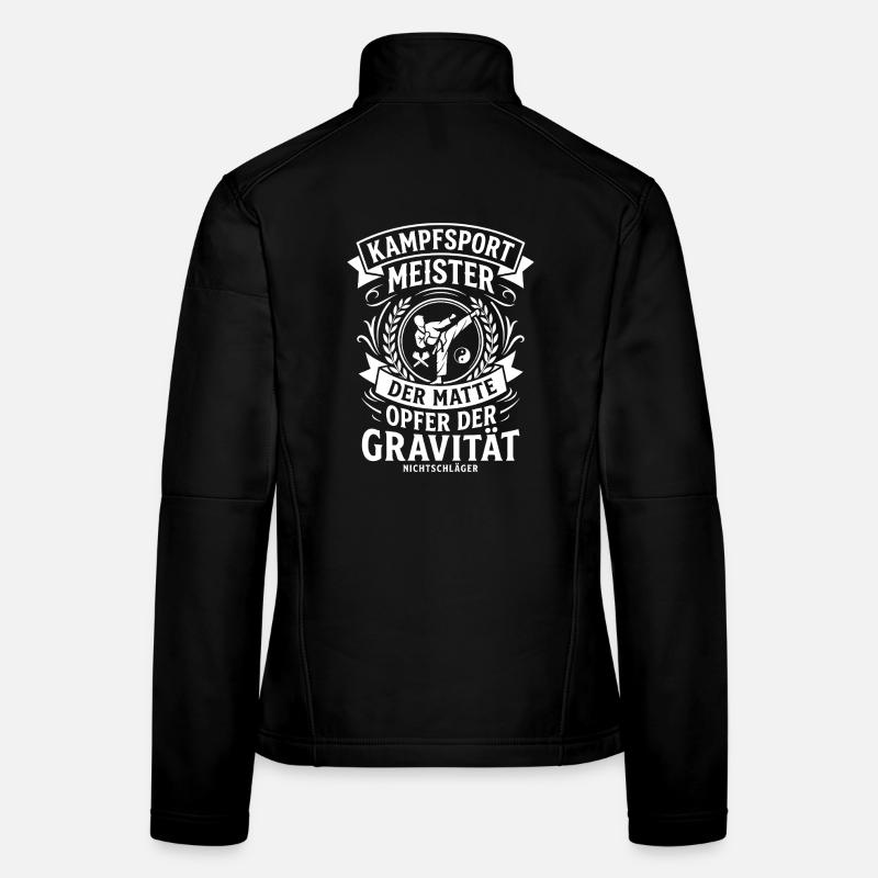 Logo du Maître des Arts Martiaux Veste en tissu softshell Femme