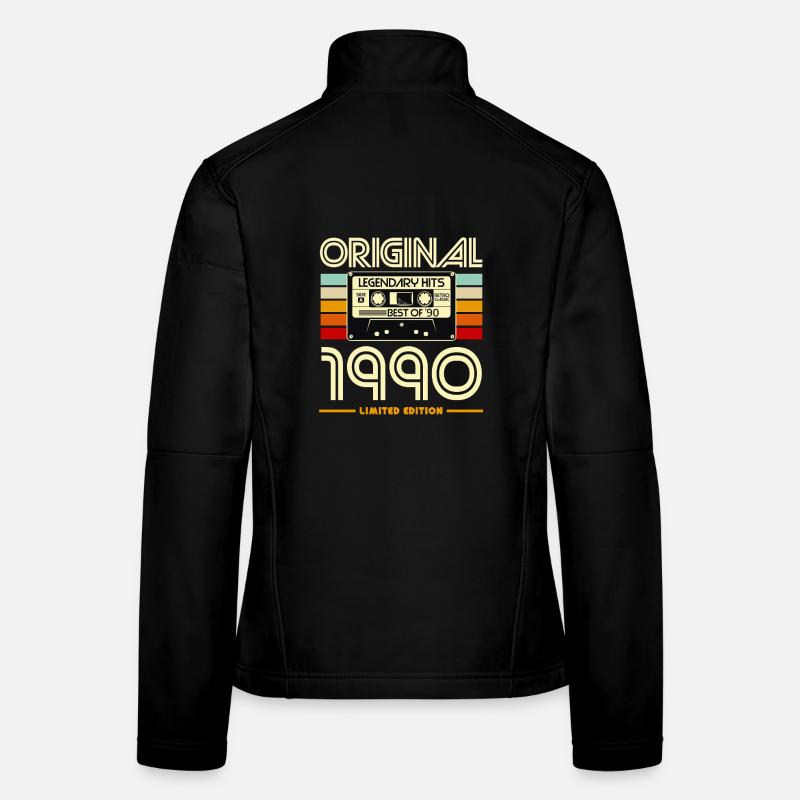 Original 1990 Retro Cassette Limited Veste en tissu softshell Femme