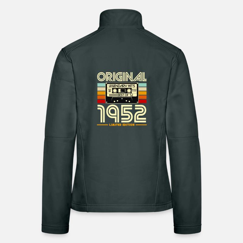 Original 1952 Cassette Retro Women's Softshell Jacket