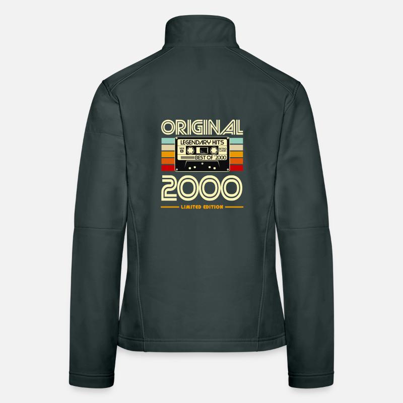 Cassette Original 2000 Retro Hits Women's Softshell Jacket