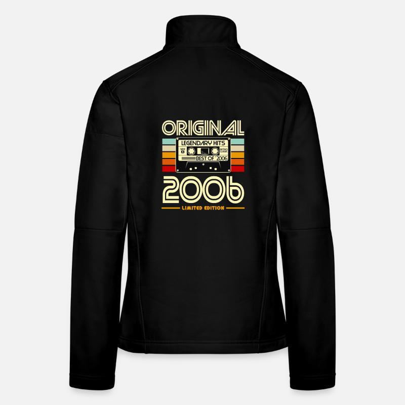 Original 2006 Édition Limitée Cassette Veste en tissu softshell Femme