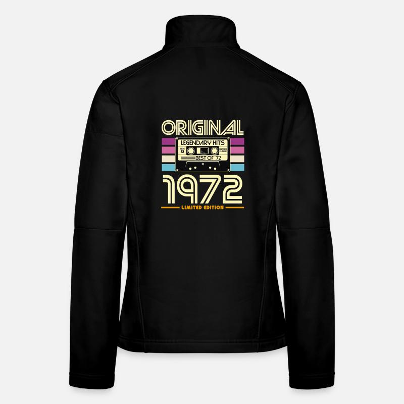 Originalkassette Retro von 1972 Frauen Softshelljacke