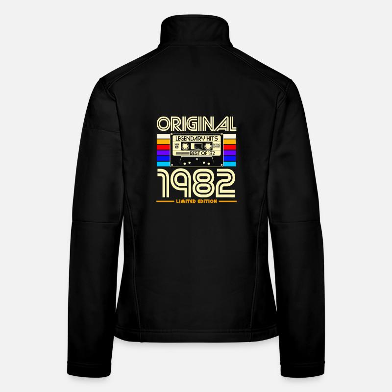 Original 1982 Edition Cassette Veste en tissu softshell Femme