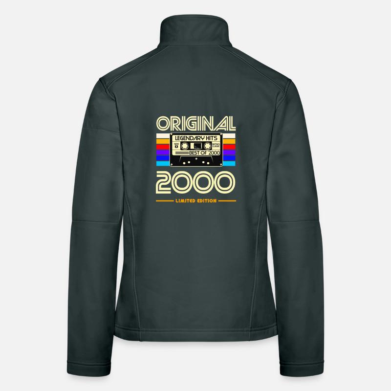 Original 2000 Cassette Nostalgie Limité Veste en tissu softshell Femme