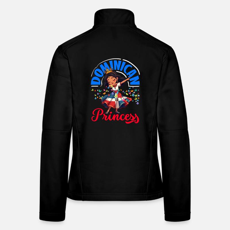 Dominican Republic Flag Dom Rep Pride Women's Softshell Jacket