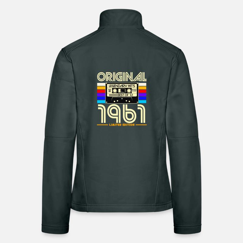 1961 Retro Limited Kassette Frauen Softshelljacke