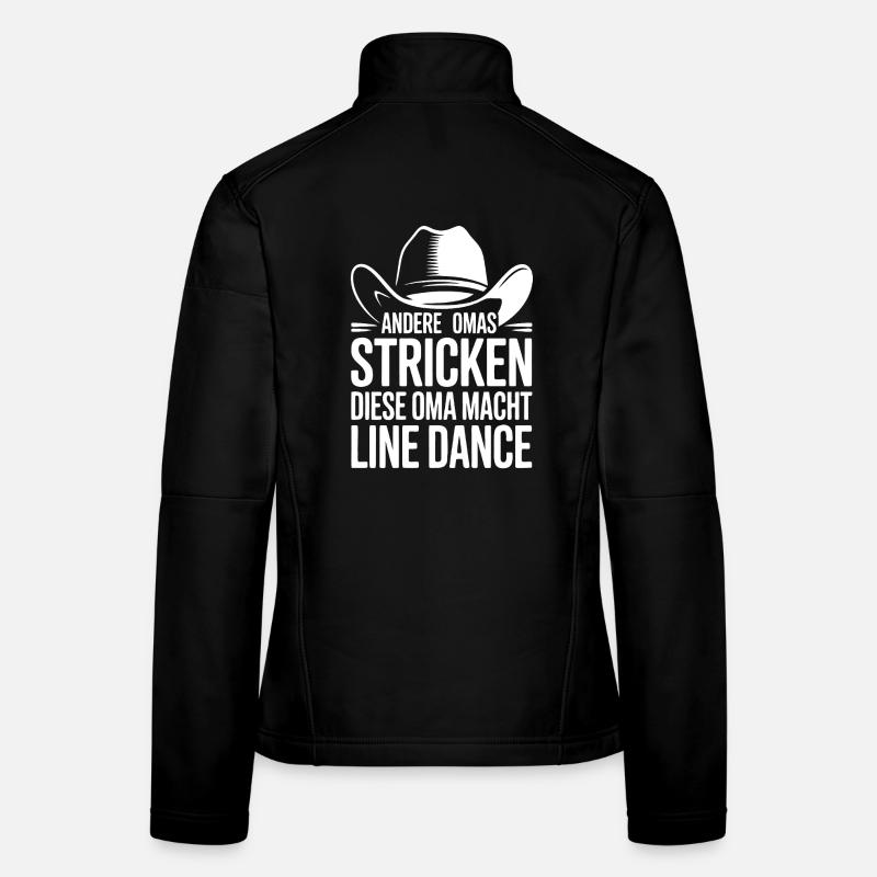 Omas Line Dance Frauen Softshelljacke