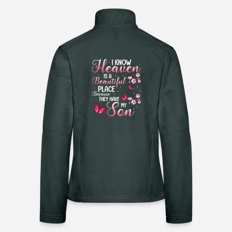 Heaven Butterfly Son Frauen Softshelljacke