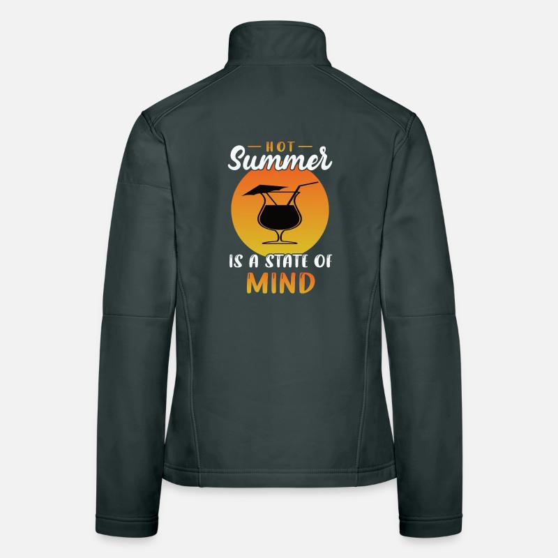 Hot summer state of mind Women's Softshell Jacket