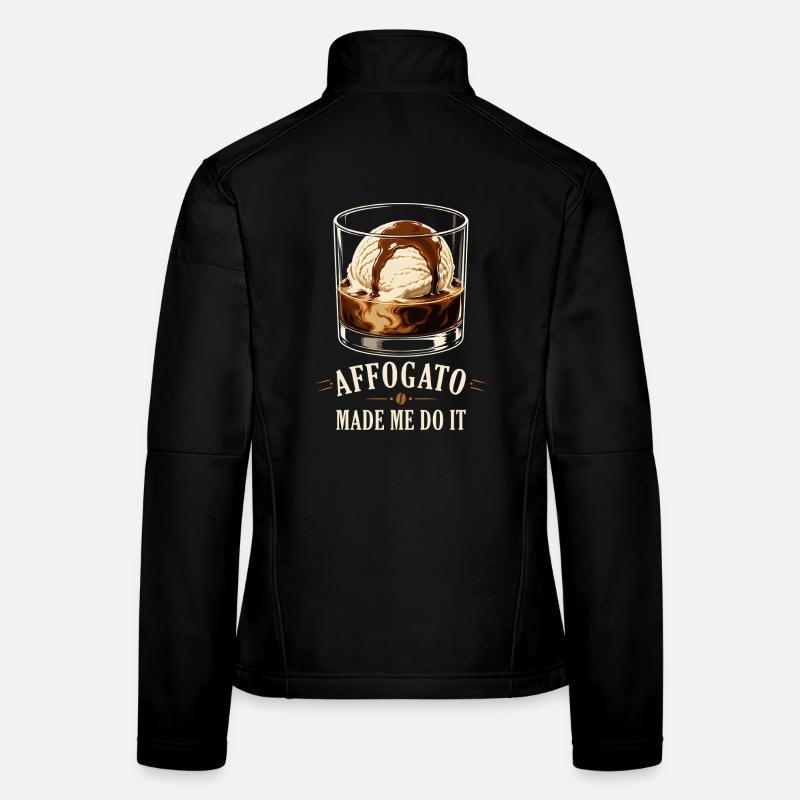 Affogato Made Me Do It Frauen Softshelljacke