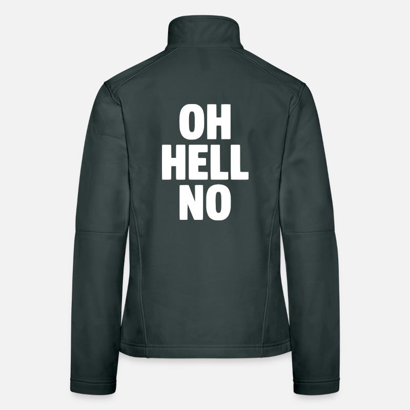 Oh, auf keinen Fall Frauen Softshelljacke