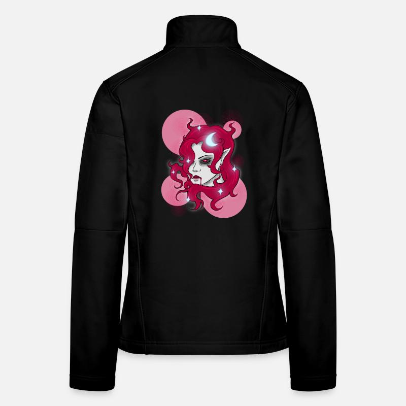 Süße Vampirin Frauen Softshelljacke