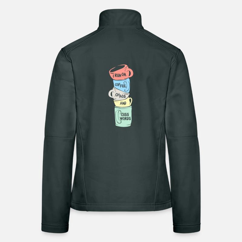coffee Women's Softshell Jacket