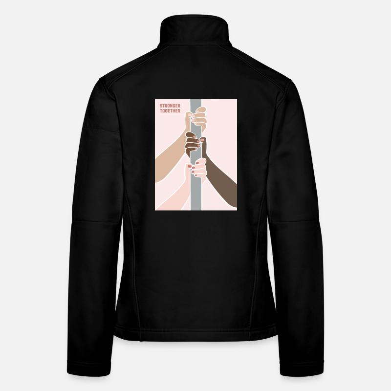 Stronger Together Poledancers Frauen Softshelljacke