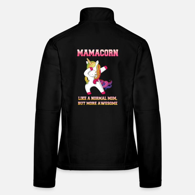 Mamacorn Frauen Softshelljacke