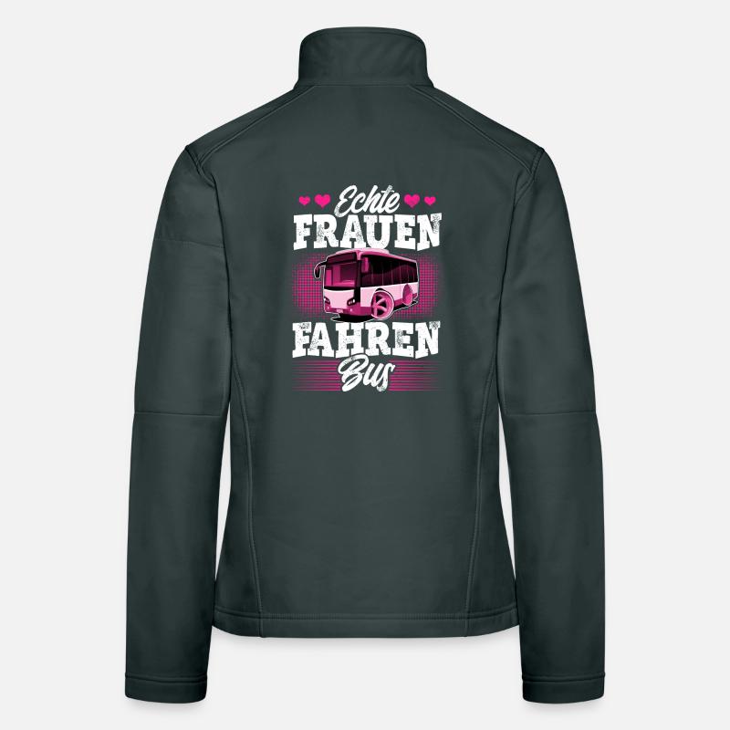 Busfahrerin Frauen Softshelljacke