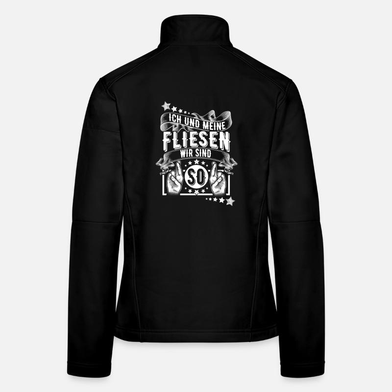 Fliesenleger Frauen Softshelljacke