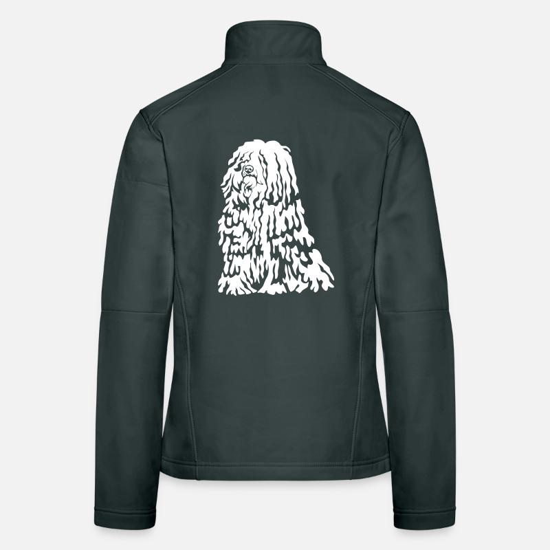 Puli « Édition Noire » Veste en tissu softshell Femme