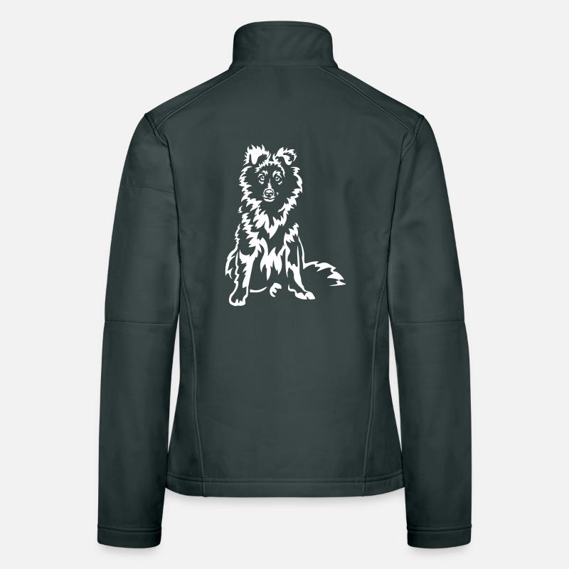Sheltie "Black Edition" Women's Softshell Jacket