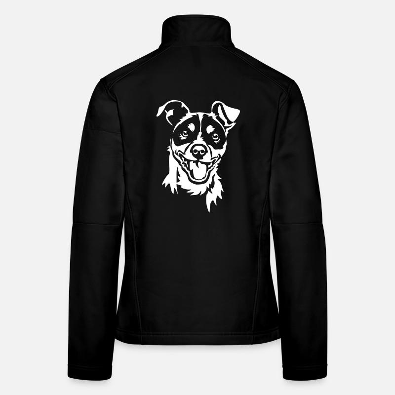 Bodeguero Andaluz Kopf "Black Edition" - Frauen Softshelljacke - Schwarz