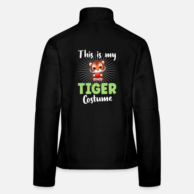 Tiger Frauen Softshelljacke