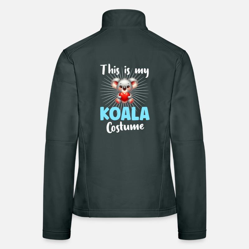 Koala Koala Ours Veste en tissu softshell Femme
