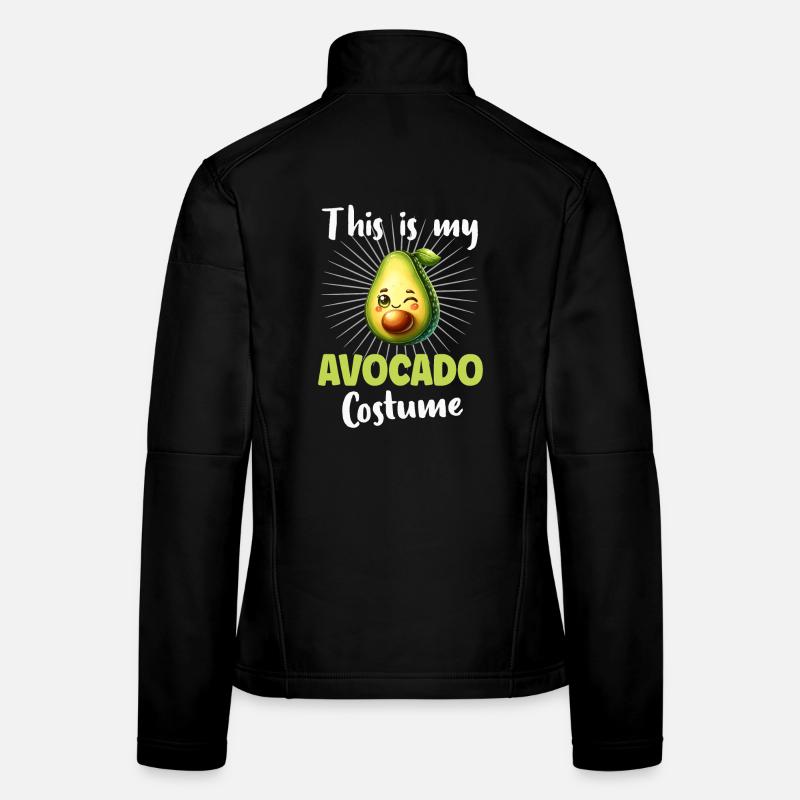 Avocado - Frauen Softshelljacke - Schwarz