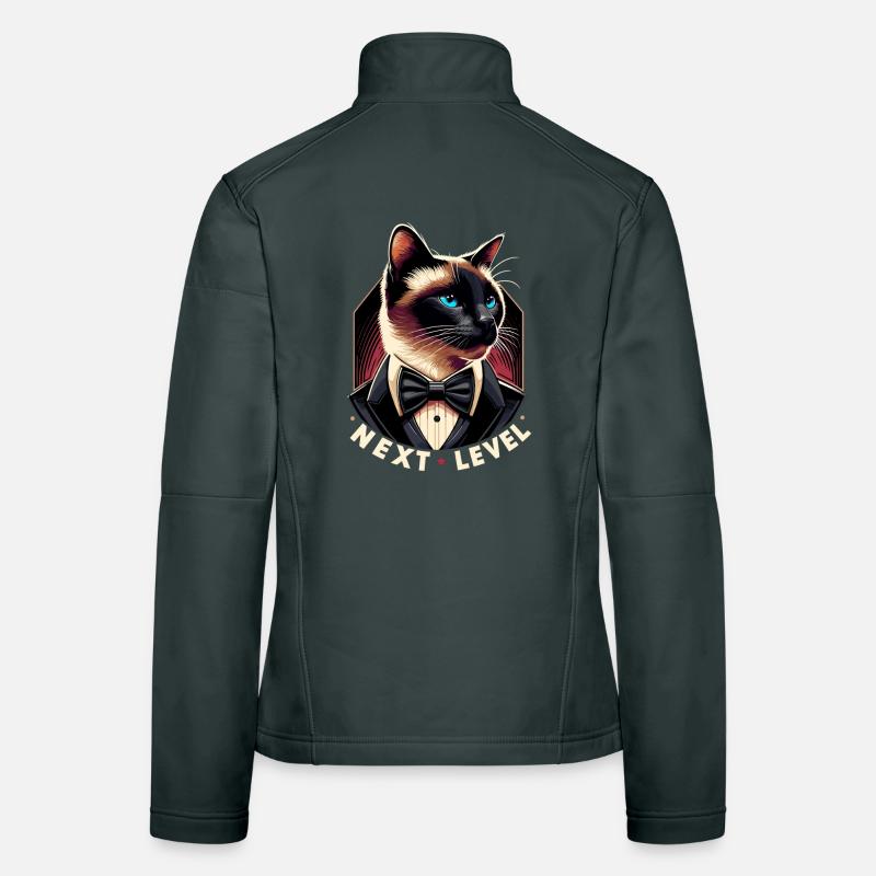 Siamese Cat Siamese Cat Next Level Suit Gift Women's Softshell Jacket
