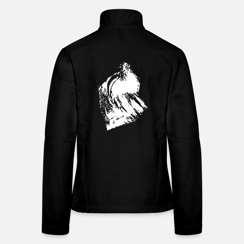 Mural Mountains Women's Softshell Jacket