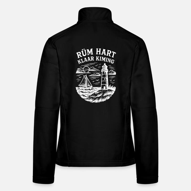 Rüm Hart - Clear Kiming - white Women's Softshell Jacket